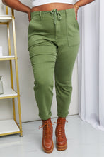 Load image into Gallery viewer, Judy Blue Full Size Drawstring Waist Pocket Jeans