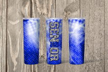 Load image into Gallery viewer, Royal Diamond Plate Skinny 20oz Tumbler
