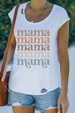Load image into Gallery viewer, MAMA Graphic Cutout Tee