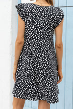 Load image into Gallery viewer, Butterfly Sleeve Round Neck Dress