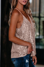 Load image into Gallery viewer, Sequin Racerback Tank
