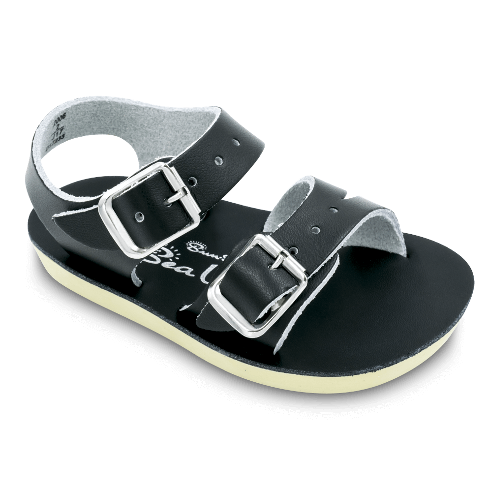 PREORDER Sun San Sea Wee Sandals in Black