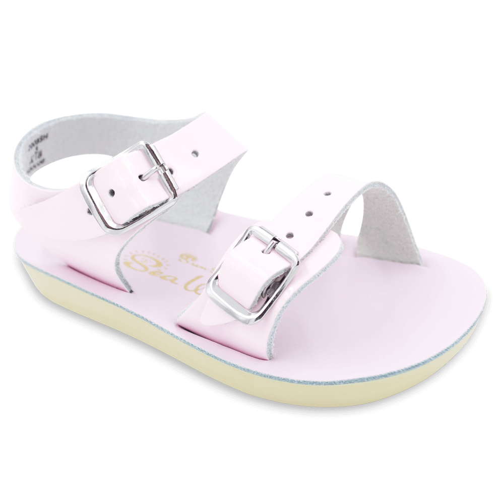 PREORDER Sun San Sea Wee Sandals in Shiny Pink