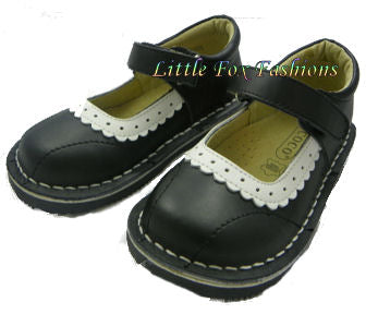 CLEARANCE Coco Jumbo Mary Janes in Black & White