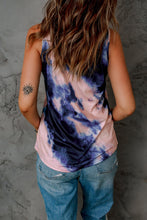 Load image into Gallery viewer, Tie-Dye Crisscross Tank
