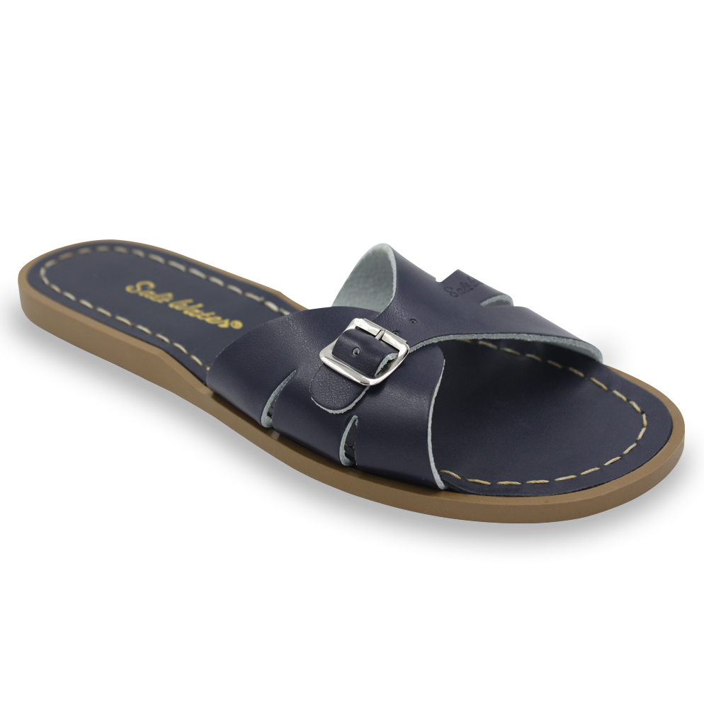 PREORDER Salt Water Classic Slide Sandals in Navy