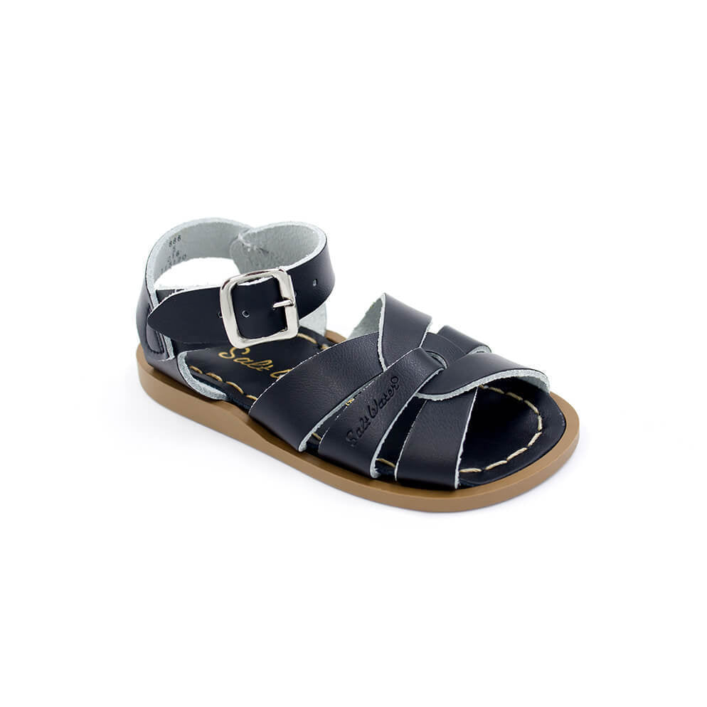 Saltwater Original Sandals in Black