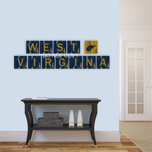 Load image into Gallery viewer, WV Colors HOME Scrabble Tile Wall Art
