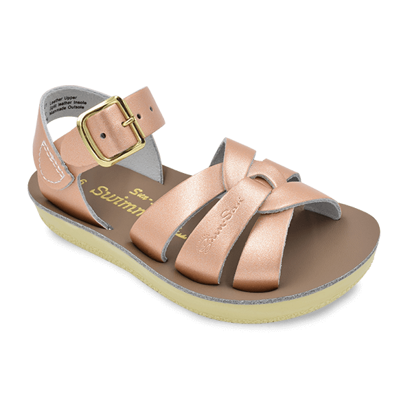 PREORDER Sun San Swimmer Sandals in Rose Gold